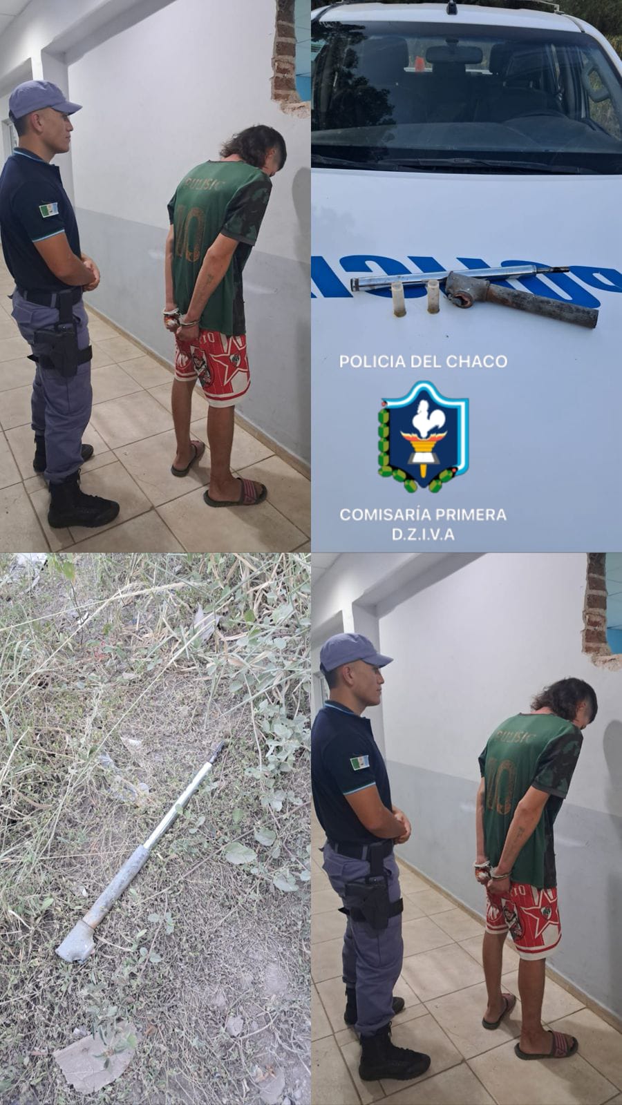 VILLA &Aacute;NGELA: DETIENEN A UN JOVEN TRAS UN ROBO CON ARMA CASERA