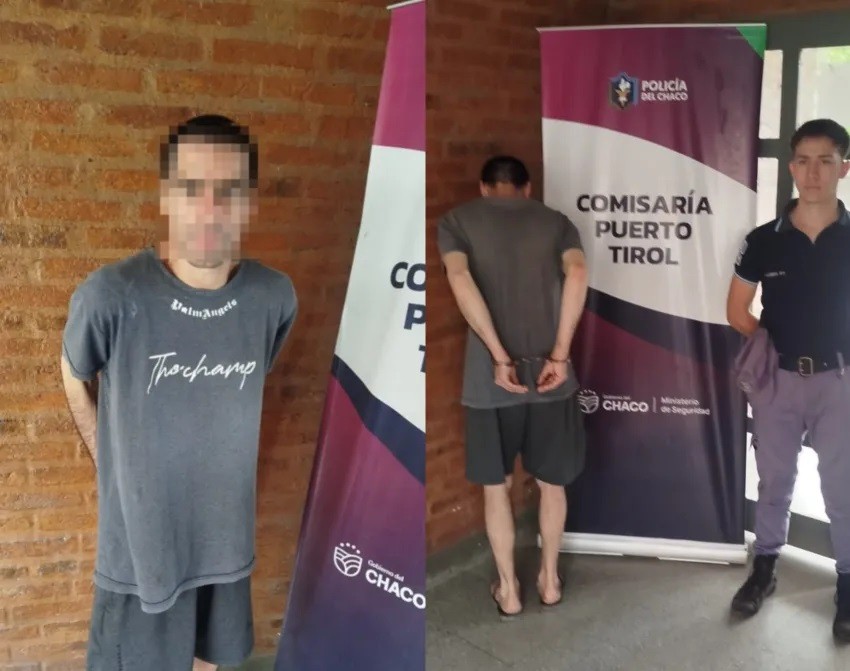 Capturaron en Puerto Tirol al hombre que escap&oacute; del &aacute;rea de salud mental del Perrando