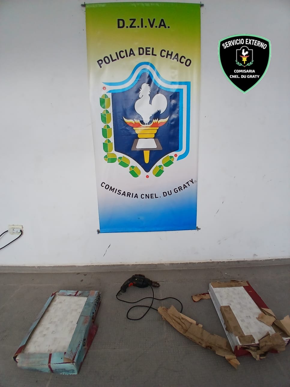 CORONEL DU GRATY: EFECTIVOS ESCLARECEN  UN HECHO DE HURTO Y DETIENEN AL PRESUNTO AUTOR