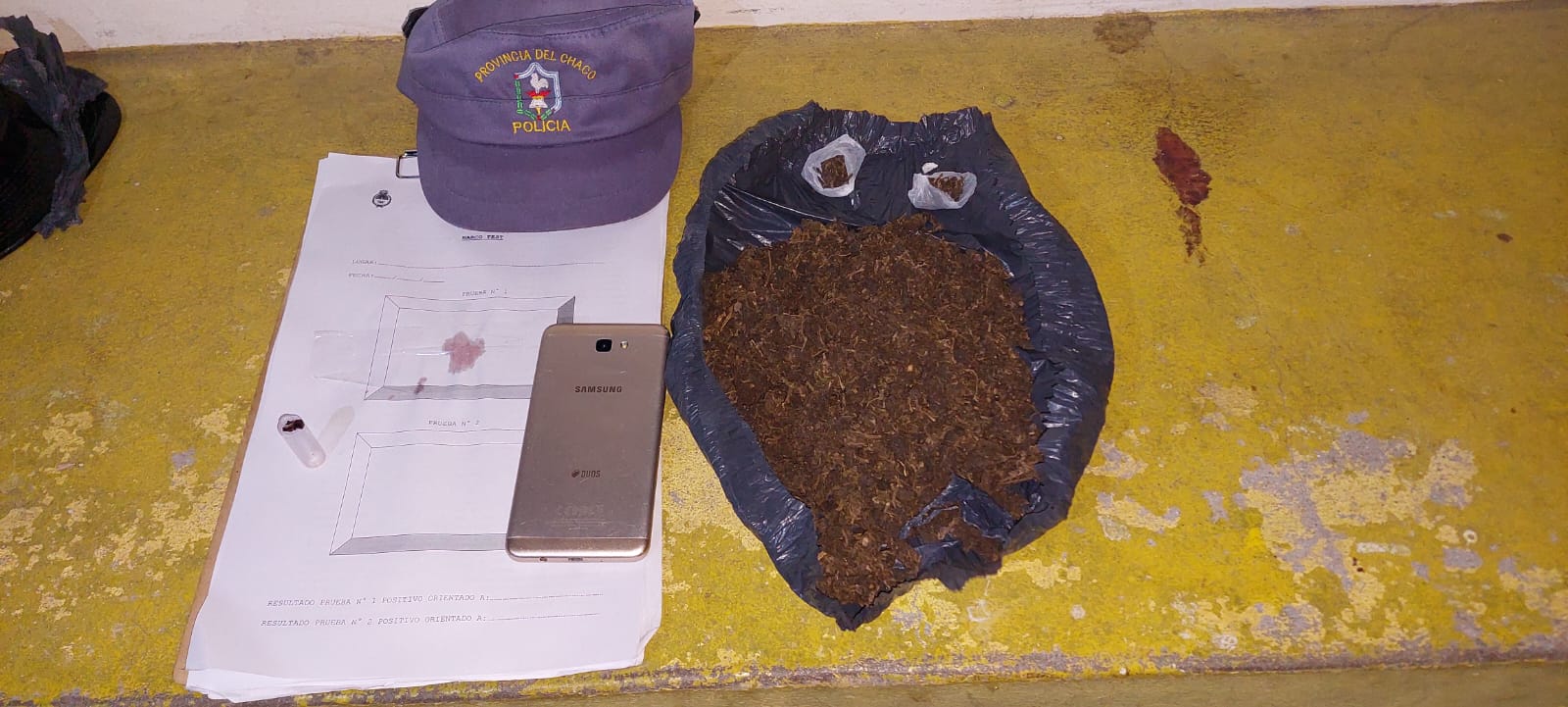 SANTA SYLVINA: APREHENDIERON A UN JOVEN CON MARIHUANA DURANTE PATRULLAJE PREVENTIVO