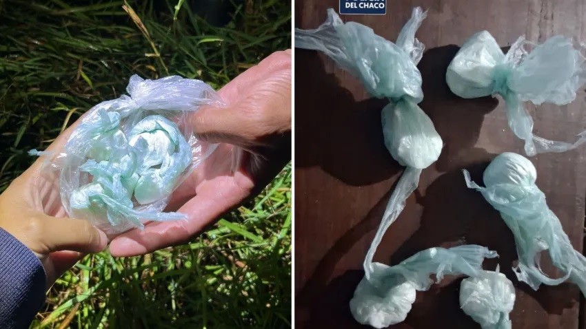 Capit&aacute;n Solari: Un motociclista descart&oacute; coca&iacute;na y escap&oacute; de un control policial sobre la Ruta 9