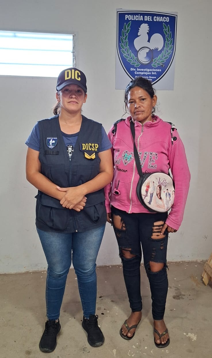 SAENZ PE&Ntilde;A: ENCONTRARON SANA Y SALVA A RAMONA BERNARDINA GOMEZ