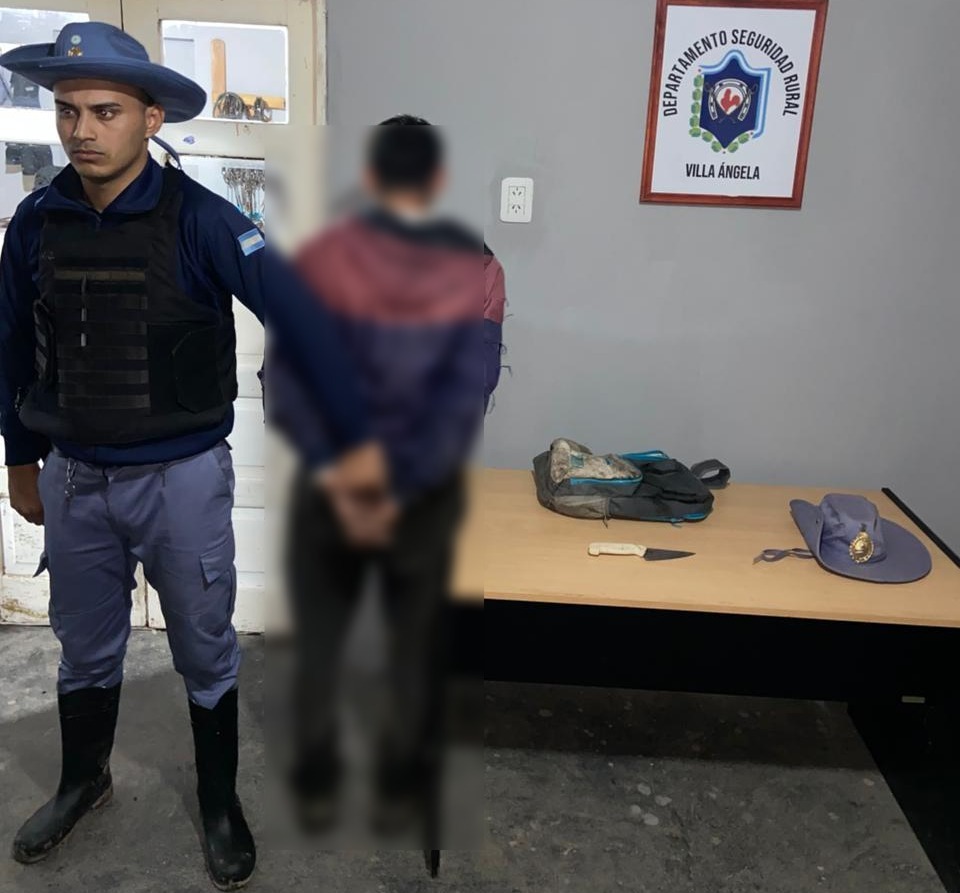 Villa Angela: RAPIDA INTERVENCION RURAL PARA DAR CON UN HOMBRE TRAS INTENTAR FAENAR OVINOS