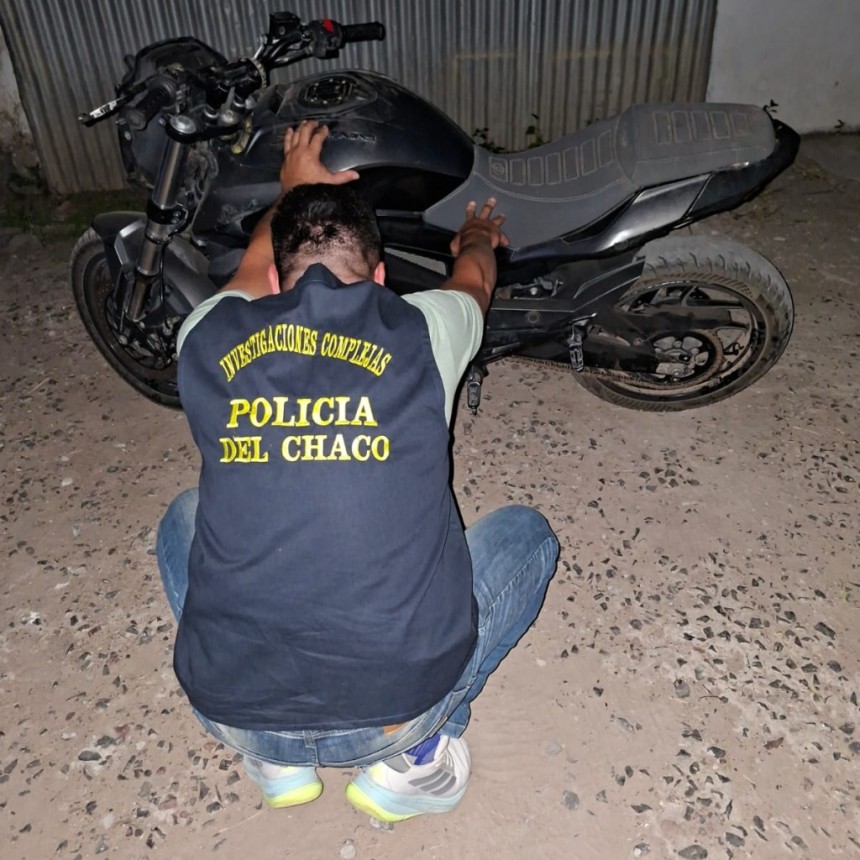 Zona Interior: SECUESTRAN MOTOCICLETA CON NUMERACI&Oacute;N ADULTERADA EN CORONEL DU GRATY