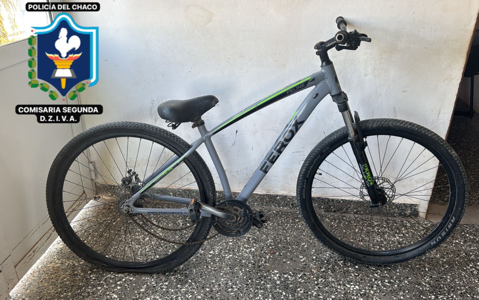 RECUPERAN BICICLETA ROBADA DURANTE OPERATIVO &ldquo;VILLA &Aacute;NGELA SEGURA&rdquo;