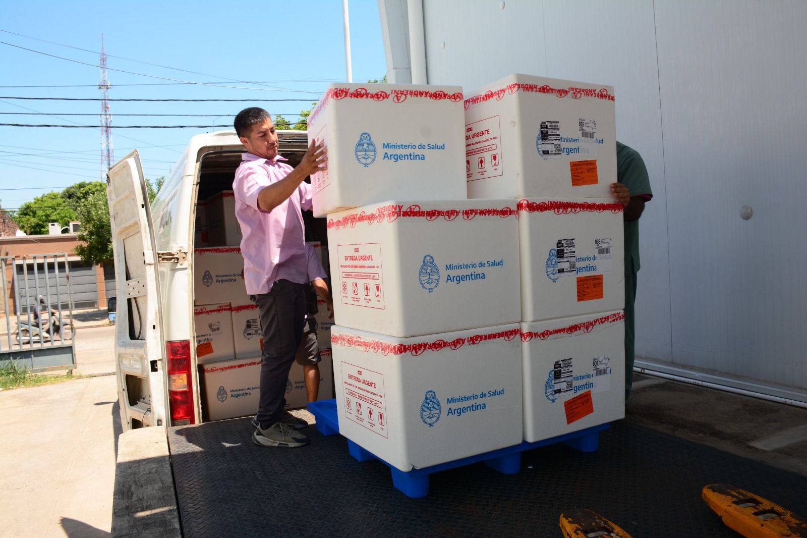 CHACO RECIBI&Oacute; LAS PRIMERAS DOSIS DE VACUNAS ANTIGRIPALES 2026