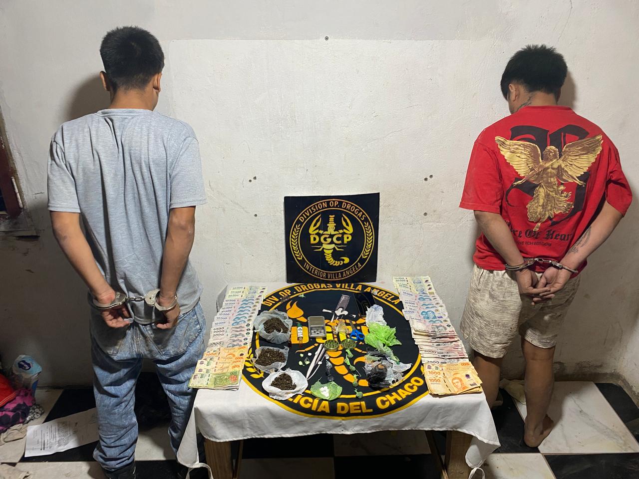 SANTA SYLVINA: ALLANAMIENTO POR DROGAS TERMIN&Oacute; CON DOS HERMANOS DETENIDOS Y SECUESTRO DE ESTUPEFACIENTES