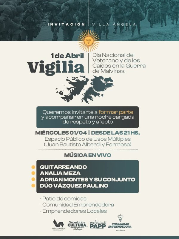 ALEJANDRA B&Uuml;HLER INVIT&Oacute; A LA COMUNIDAD A PARTICIPAR DE LAS ACTIVIDADES POR EL 2 DE ABRIL EN HOMENAJE A LOS H&Eacute;ROES DE MALVINAS