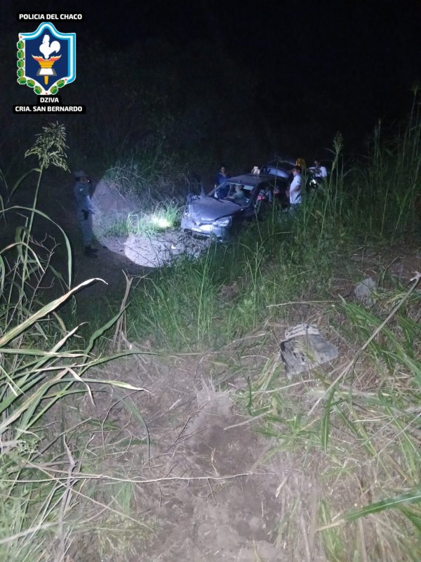 SAN BERNARDO: UN HOMBRE RESULT&Oacute; LESIONADO TRAS DESPISTAR CON SU VEH&Iacute;CULO EN RUTA NACIONAL 95