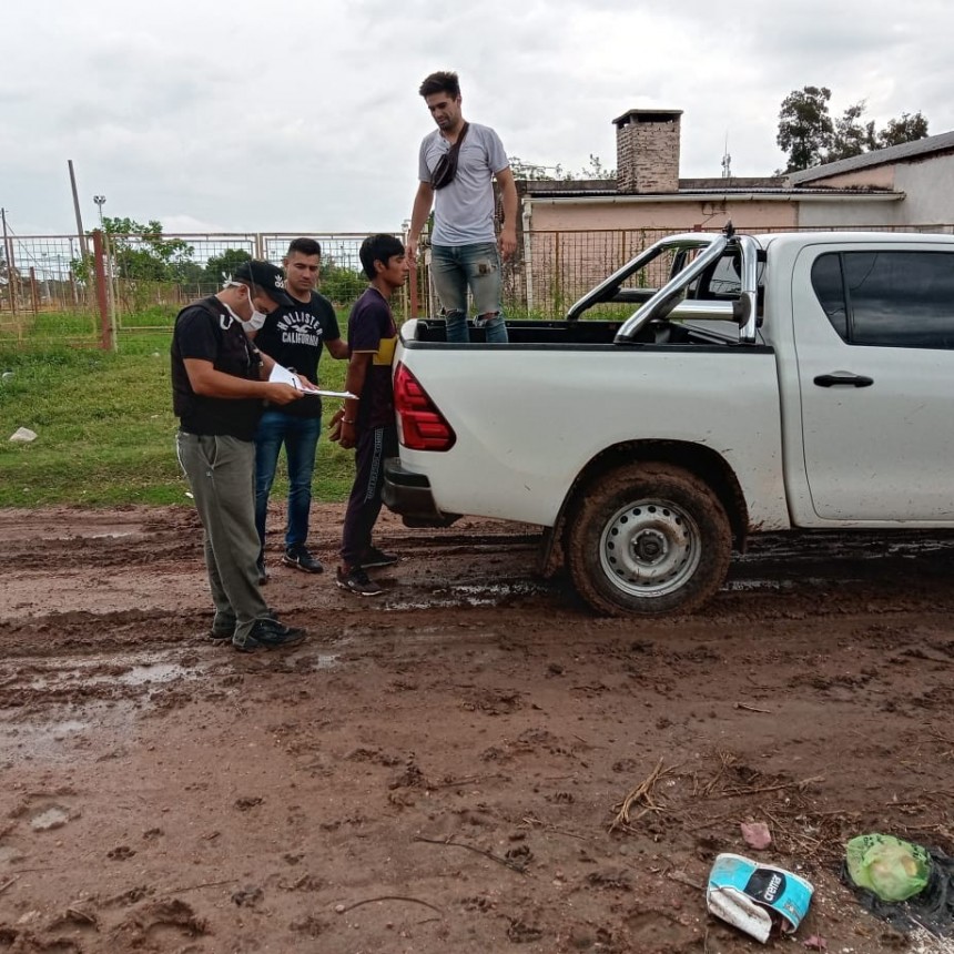 VILLA &Aacute;NGELA: TRAS UN PEDIDO EN LA RED SOCIAL FACEBOOK, PERSONAL POLICIAL LOGRA RECUPERAR UNA GARRAFA Y ATRAPAR AL DELINCUENTE