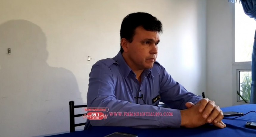 INTENTO DE MOTIN: CRIO. MAYOR DAVID ANTONIO VEGA: &ldquo;HAY TRES DETENIDOS QUE PRESENTARON LESIONES LEVES Y OTRO TRASLADADO A COMISAR&Iacute;A DE DU GRATY&rdquo;