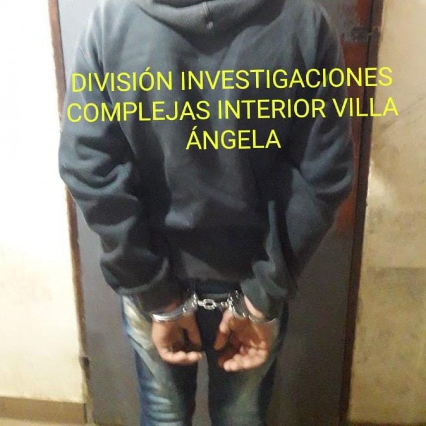 Villa &Aacute;ngela: Fue detenido "ROMEO" por violar el aislamiento, era buscado por dos causas en su haber.