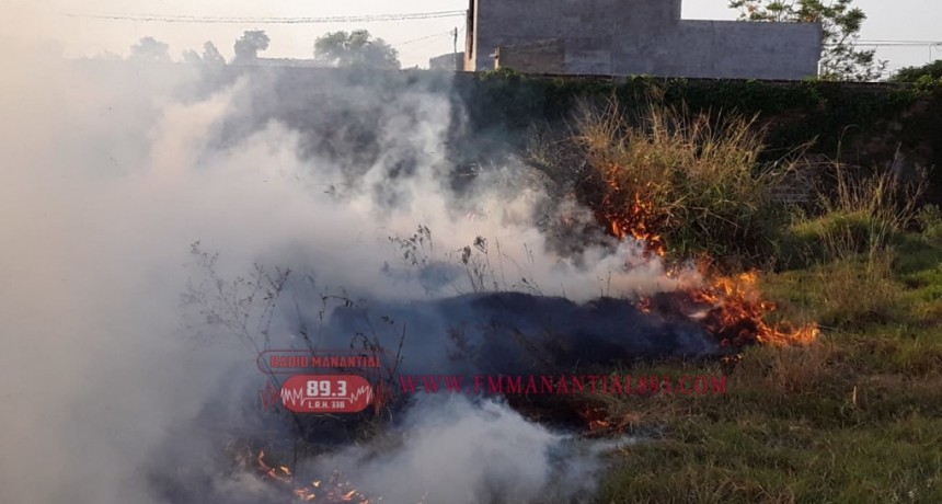 VILLA &Aacute;NGELA: DOS INCENDIOS POR QUEMA DE PASTIZALES SE SALIERON DE CONTROL