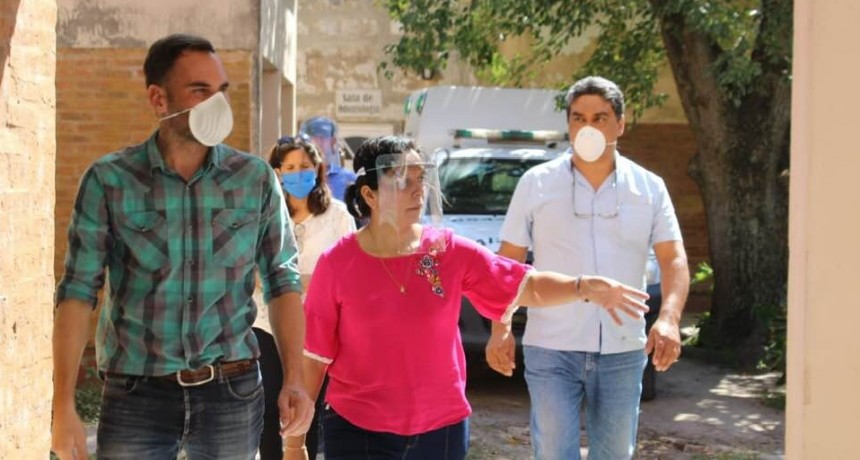 ENRIQUE URIEN: COMIENZA EL TRABAJO DE RECUPERACI&Oacute;N DEL EDIFICIO DEL VIEJO HOSPITAL, A PEDIDO DE LA INTENDENTE