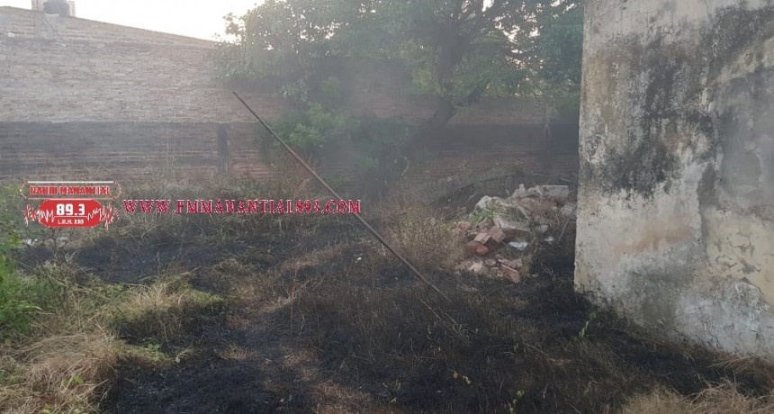 Villa &Aacute;ngela: Contin&uacute;an los incendios intencionales en pastizales y basura.