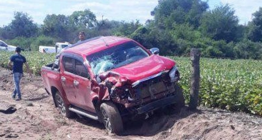 S&aacute;enz Pe&ntilde;a (Bajo Hondo Grande): Fatal accidente en el interior provoc&oacute; la muerte de un motociclista