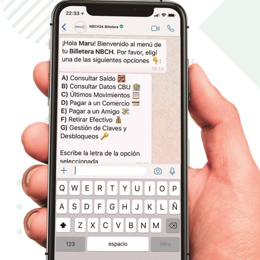 NBCH24 Billetera: &iquest;c&oacute;mo enviar y recibir dinero desde WhatsApp?