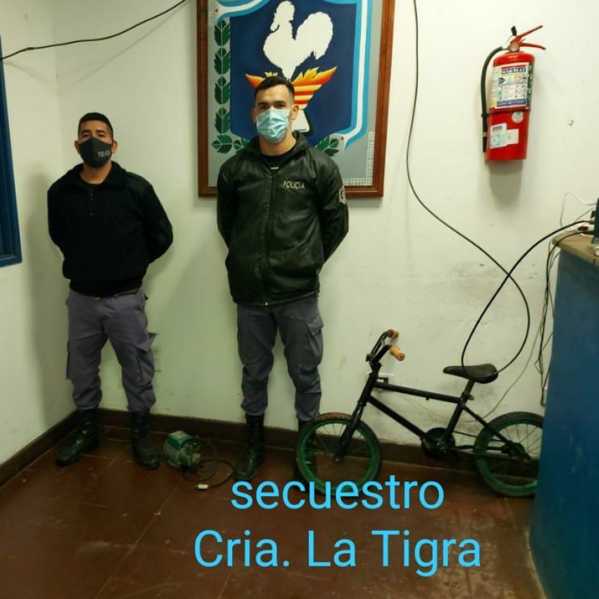 La Tigra: RECUPERAN ELEMENTOS ROBADOS Y BUSCAN A LOS PROPIETARIOS DE ALGUNO DE ELLOS.