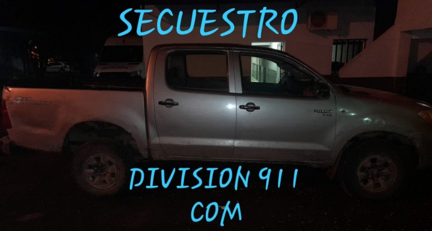 Villa &Aacute;ngela: DETIENEN A UN HOMBRE QUE AMENAZ&Oacute; CON MACHETE Y ARREMETI&Oacute; CONTRA EFECTIVOS POLICIALES CON UNA CAMIONETA