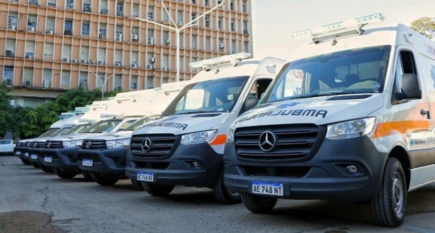 M&aacute;s ambulancias para fortalecer el sistema sanitario provincial