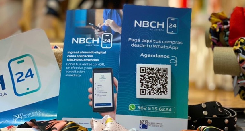 Con NBCH24 Billetera, comercios del Chaco pueden vender sin efectivo y con acreditaci&oacute;n inmediata