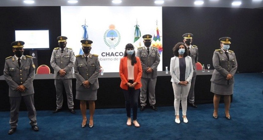 Con varios anuncios, la vicegobernadora encabez&oacute; el acto por el 13&deg; Aniversario del Servicio Penitenciario Provincial