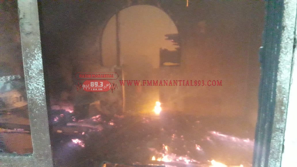 Villa &Aacute;ngela: Se Incendi&oacute; un Deposito en Pleno Centro de la Ciudad 