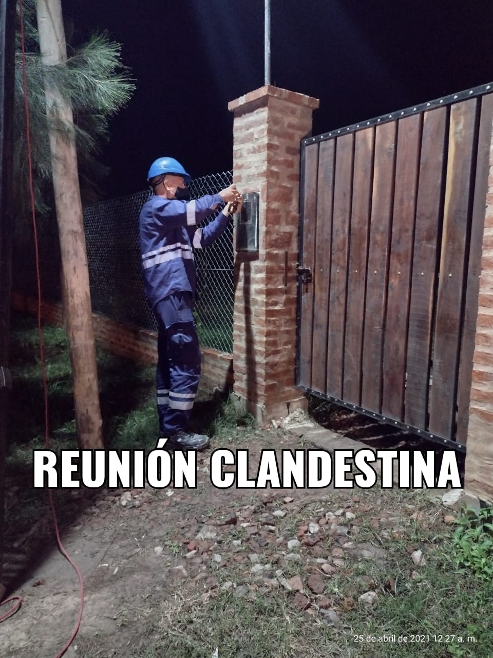 SAN BERNARDO: OPERATIVO POLICIAL DESARTICULA REUNI&Oacute;N  CLANDESTINA