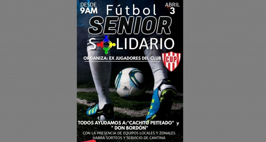 Villa &Aacute;ngela: FUTBOL SOLIDARIO PARA AYUDAR A &ldquo;CACHITO PEITEADO&rdquo; Y DON BORD&Oacute;N ORGANIZADO POR EL CLUB UNI&Oacute;N PROGRESISTA