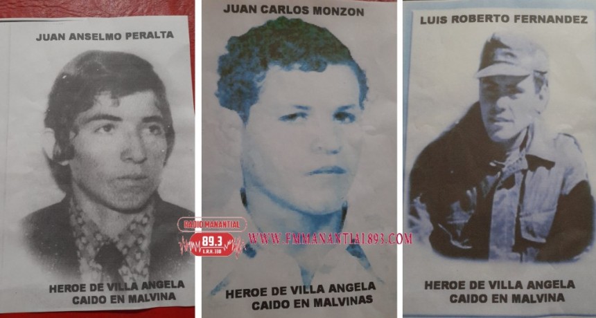 Villa &Aacute;ngela: EL CONCEJO APROB&Oacute; LA COLOCACI&Oacute;N DE LAS FOTOS DE LOS 3 VILLANGELENSES CA&Iacute;DOS EN MALVINAS EN CADA UNA DE LAS 3 PLACAS CON SU NOMBRE