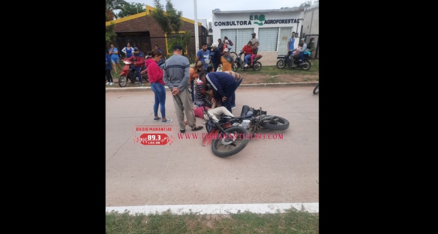 Villa &Aacute;ngela: SINIESTRO VIAL | UNA MOTO HABR&Iacute;A PERDIDO EL CONTROL TRAS INTENTAR ESQUIVAR A UN PERRO             