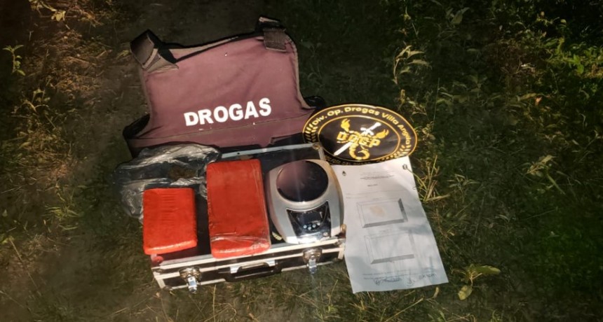 Villa Berthet: LOGRAN LA DETENCI&Oacute;N DE DOS PERSONAS Y EL SECUESTRO CASI UN KILO Y MEDIO DE MARIHUANA