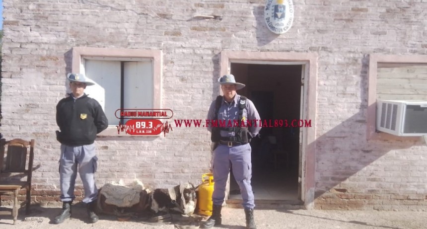 Villa &Aacute;ngela: EL PERSONAL POLICIAL LOGRA RECUPERAR ELEMENTOS ROBADOS