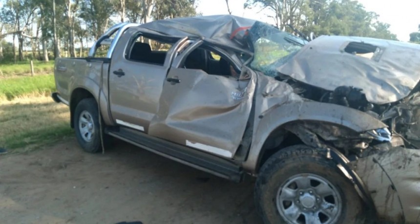 Machagai: ROBARON UNA CAMIONETA Y EN LA HUIDA VOLCARON