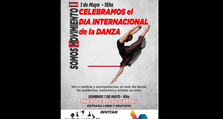 EL DOMINGO VILLA &Aacute;NGELA FESTEJA EL D&Iacute;A DE LA DANZA CON UN EVENTO EN EL PREDIO CARLOS GARDEL