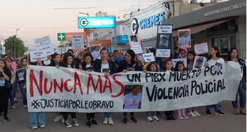 LA FISCAL SLUSAR PIDI&Oacute; ELEVAR A JUICIO A CUATRO POLIC&Iacute;AS POR LA MUERTE DE LEANDRO BRAVO