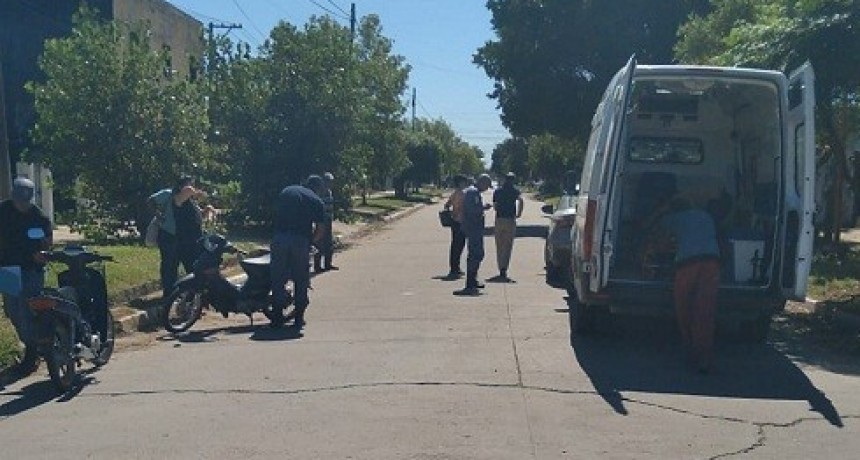 Villa Berthet: UN HOMBRE DE 63 A&Ntilde;OS RESULT&Oacute; CON LESIONES AL COLISIONAR CON UN AUTOM&Oacute;VIL 
