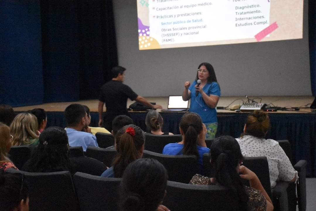 Villa &Aacute;ngela: EL MUNICIPIO REALIZ&Oacute; UNA CHARLA INFORMATIVA SOBRE ENDOMETRIOSIS