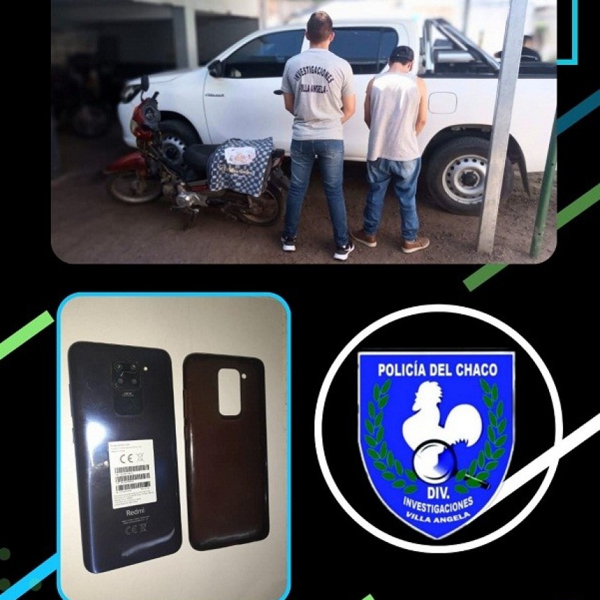 Villa &Aacute;ngela: DETIENEN A UN SUJETO  POR EL SUPUESTO ARREBATO DE UN CELULAR EN LA V&Iacute;A P&Uacute;BLICA  