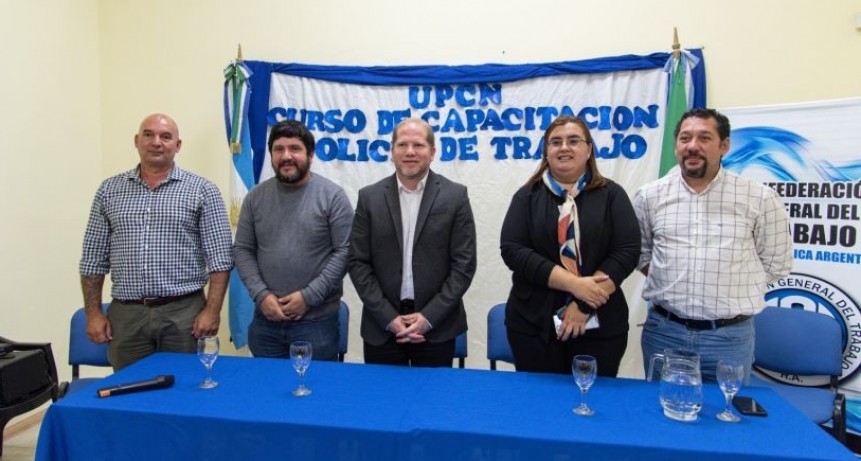 COMIENZA EL VIERNES 21 EL CURSO DE CAPACITACI&Oacute;N DE POLIC&Iacute;A DEL TRABAJO