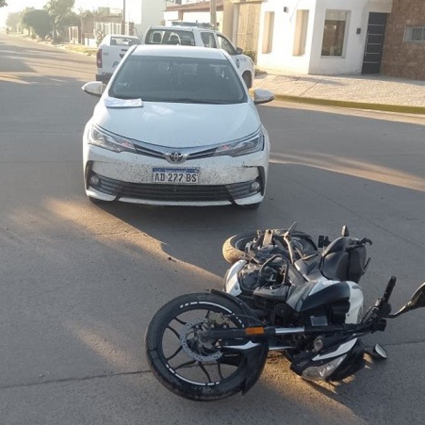 Villa &Aacute;ngela: JOVEN MOTOCICLISTA LESIONADO COMO RESULTADO DE LA COLISI&Oacute;N CON UN AUTOM&Oacute;VIL