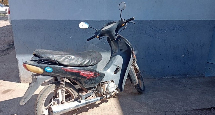 Villa &Aacute;ngela: PERSONAL DE DIVISION 911 RECUPERA UNA MOTO HURTADA