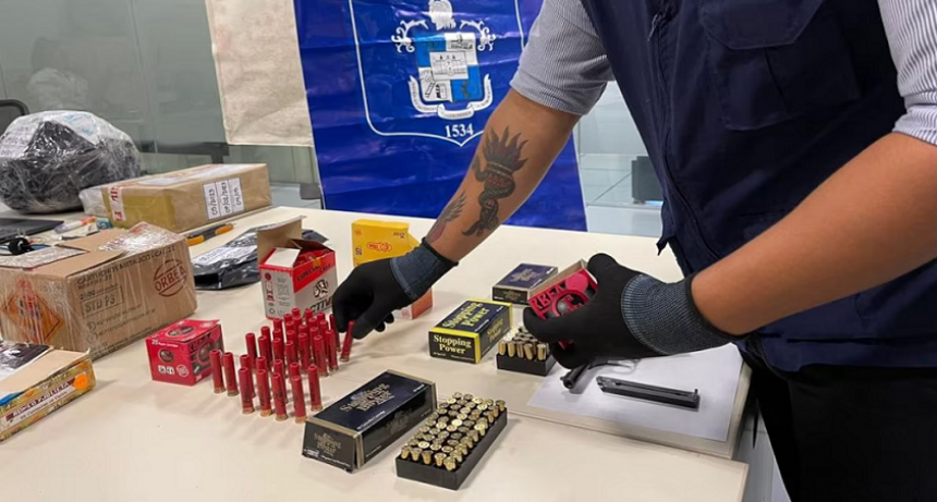 Los paquetes proven&iacute;an del Chaco: FRUSTRAN UN CONTRABANDO DE ARMAS Y MUNICIONES A TRAV&Eacute;S DE LA FRONTERA SECA CON BRASIL