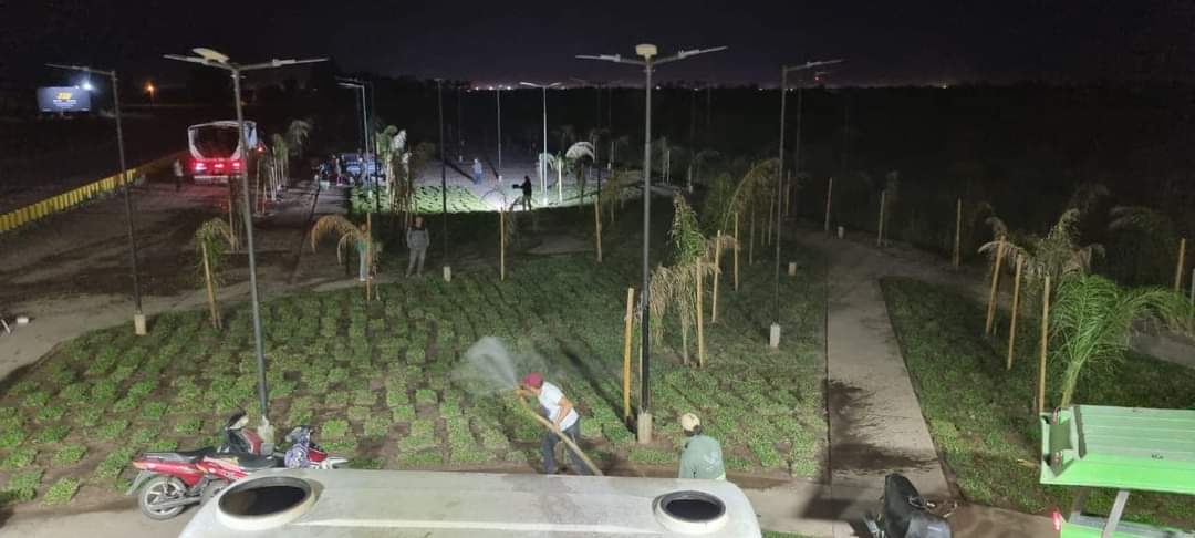 MUNICIPIO COLOCA C&Eacute;SPED EN EL PORTAL DE ACCESO NORTE A VILLA &Aacute;NGELA