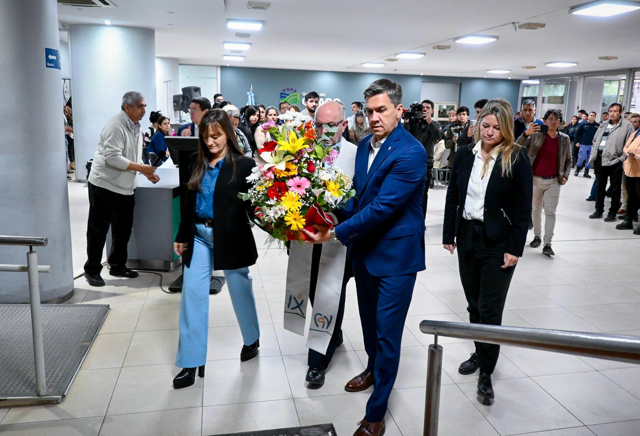 EL GOBERNADOR ZDERO ACOMPA&Ntilde;&Oacute; LA MISA EN MEMORIA DEL PAPA FRANCISCO