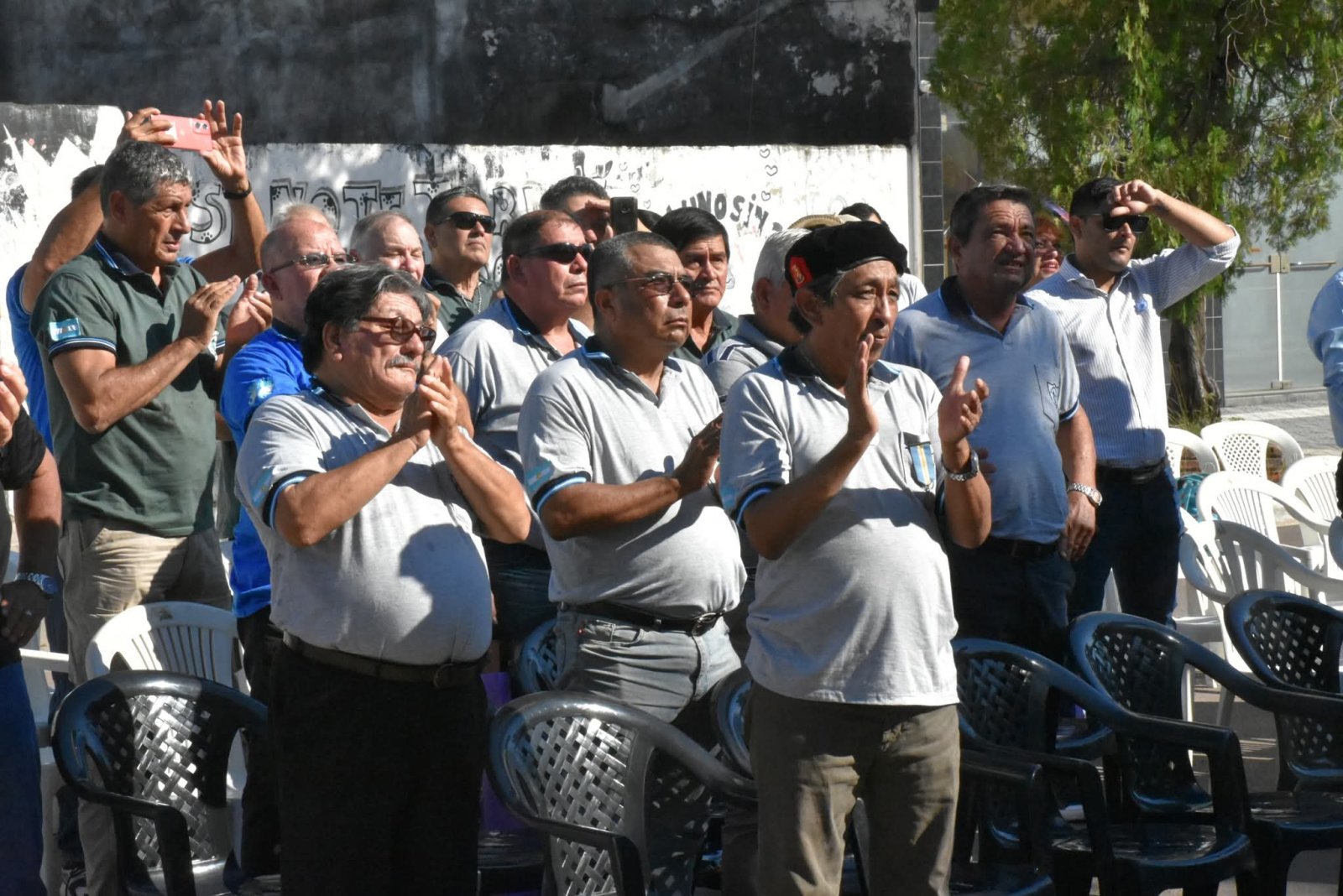 VILLA &Aacute;NGELA CONMEMOR&Oacute; EL 2 DE ABRIL CON UN EMOTIVO ACTO EN LA PLAZA GENERAL SAN MART&Iacute;N