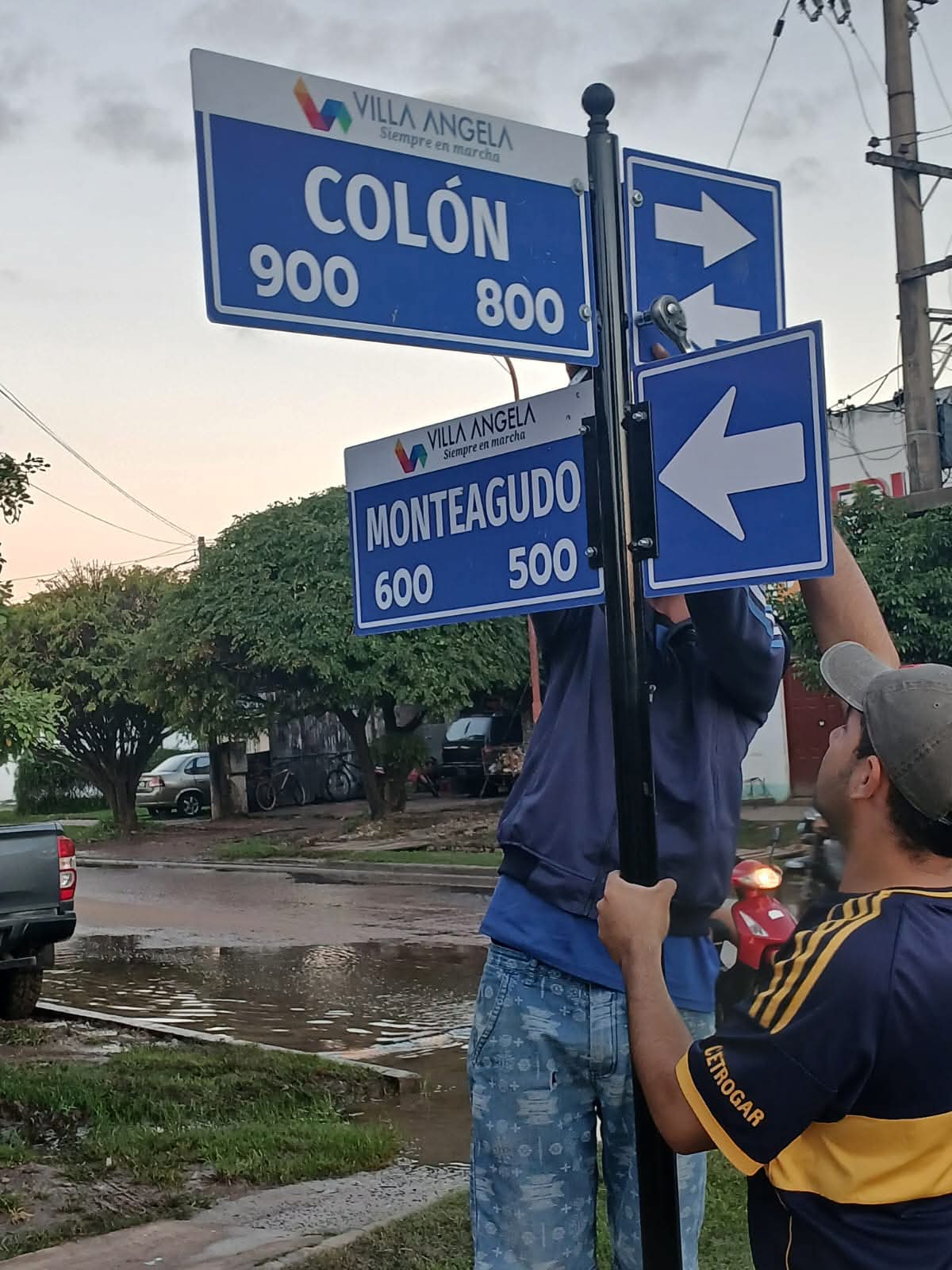 EL MUNICIPIO DIO INICIO AL PLAN DE RENOVACI&Oacute;N DE NOMENCLADORES DE CALLES EN EL MICRO Y MACRO CENTRO