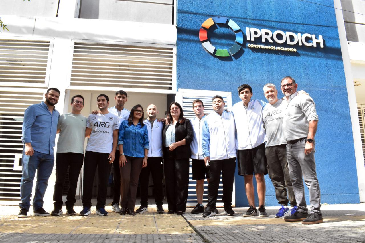 IPRODICH: CHACO RECIBE A LA SELECCI&Oacute;N ARGENTINA DE F&Uacute;TBOL LOS MURCI&Eacute;LAGOS Y FORTALECE EL DEPORTE PARAL&Iacute;MPICO