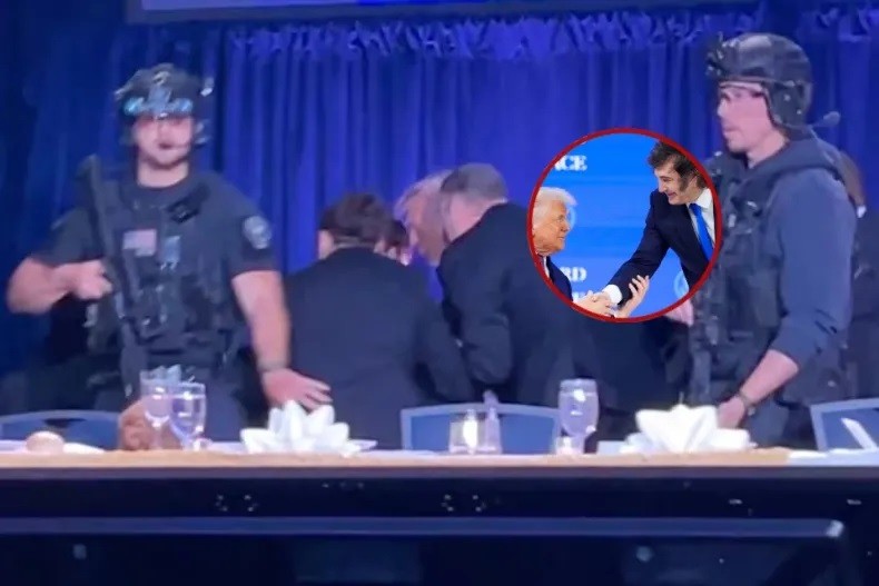 El Presidente expres&oacute; su respaldo al mandatario estadounidense tras el ataque ocurrido durante una cena en Washington.