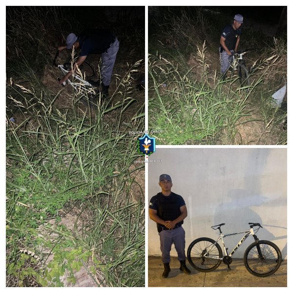 RECUPERAN BICICLETA SUSTRA&Iacute;DA EN VILLA BERTHET